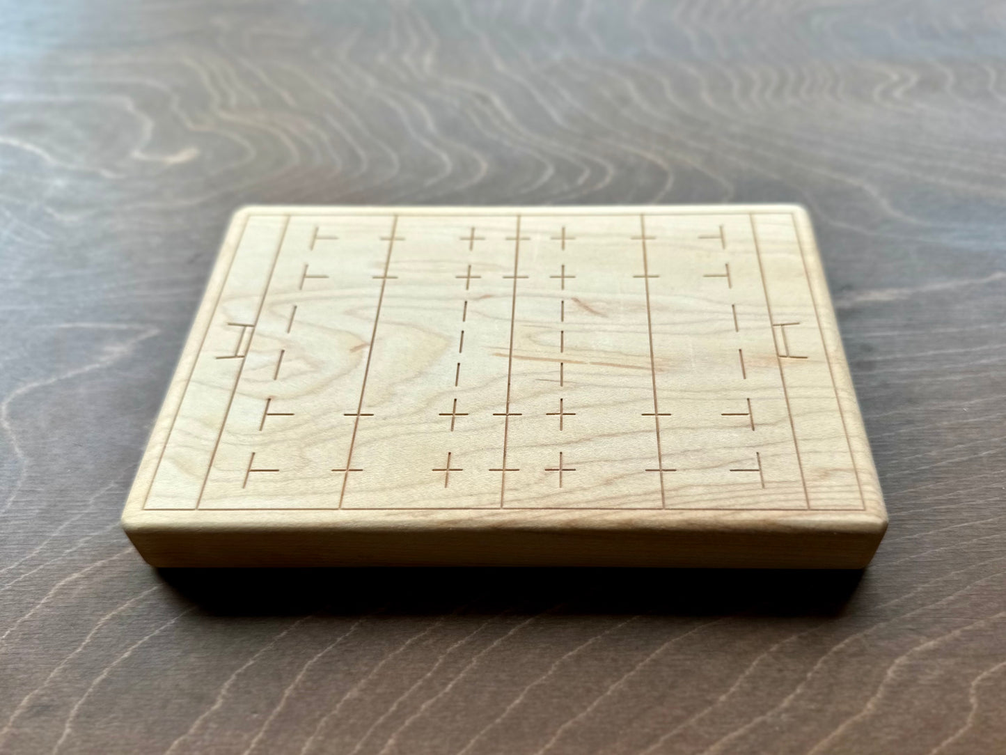 Plateau en bois dur en forme de pomme | Érable | Cerise | Noyer | Plateau fourre-tout | Plateau