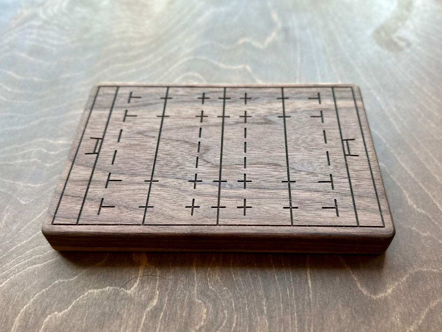 Plateau en bois dur en forme de pomme | Érable | Cerise | Noyer | Plateau fourre-tout | Plateau