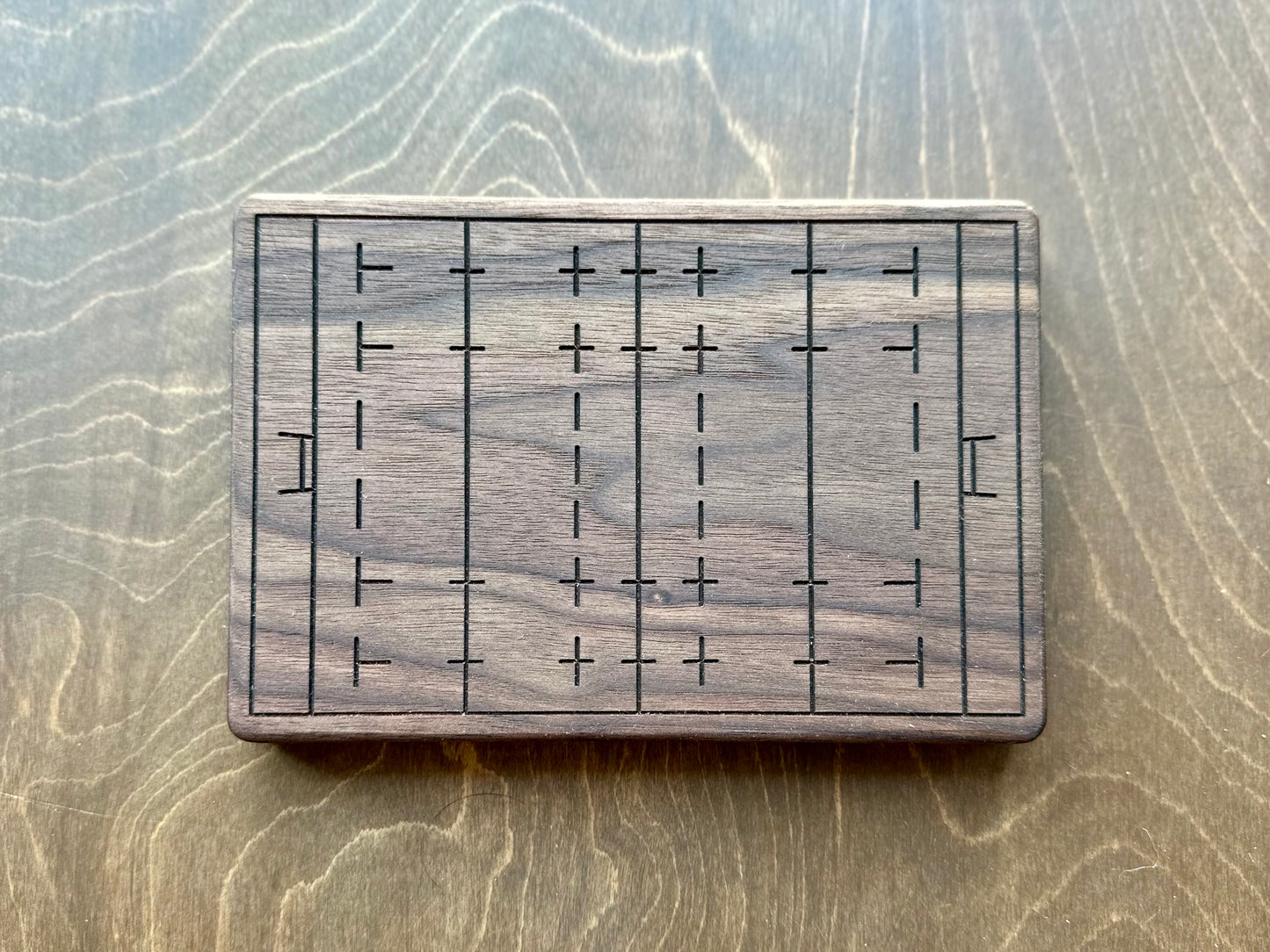 Plateau en bois dur en forme de pomme | Érable | Cerise | Noyer | Plateau fourre-tout | Plateau