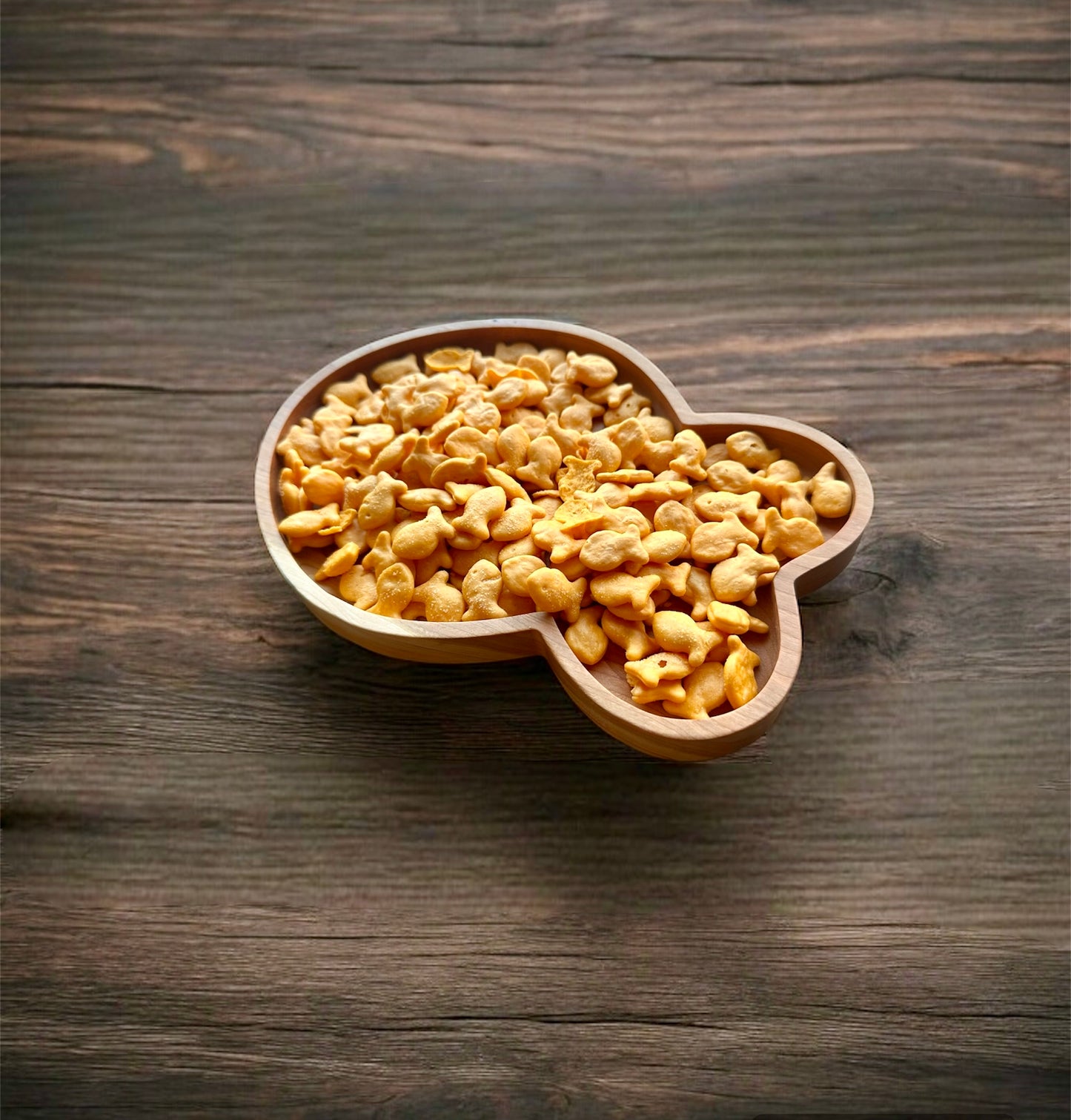 Goldfish Shape Hardwood Tray | Maple | Cherry | Walnut | Catchall Tray | Serving Tray