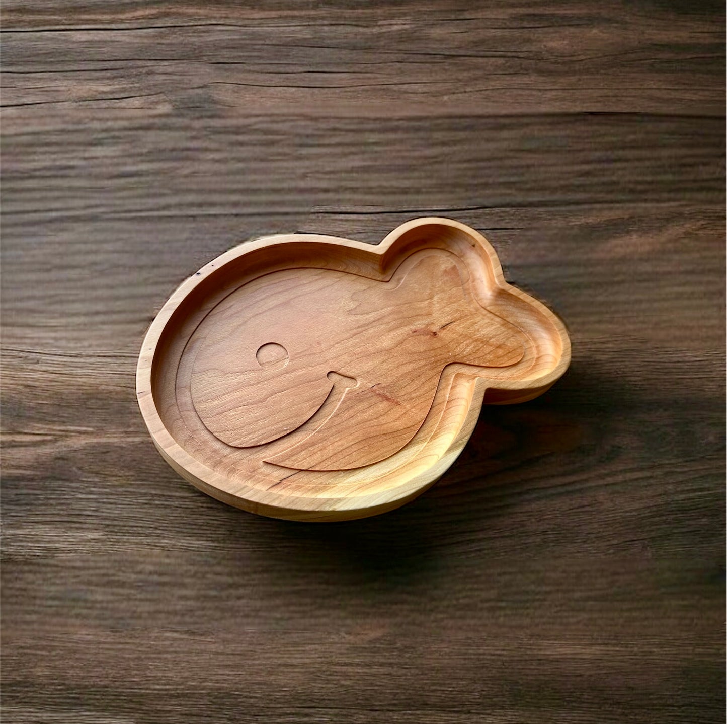 Goldfish Shape Hardwood Tray | Maple | Cherry | Walnut | Catchall Tray | Serving Tray