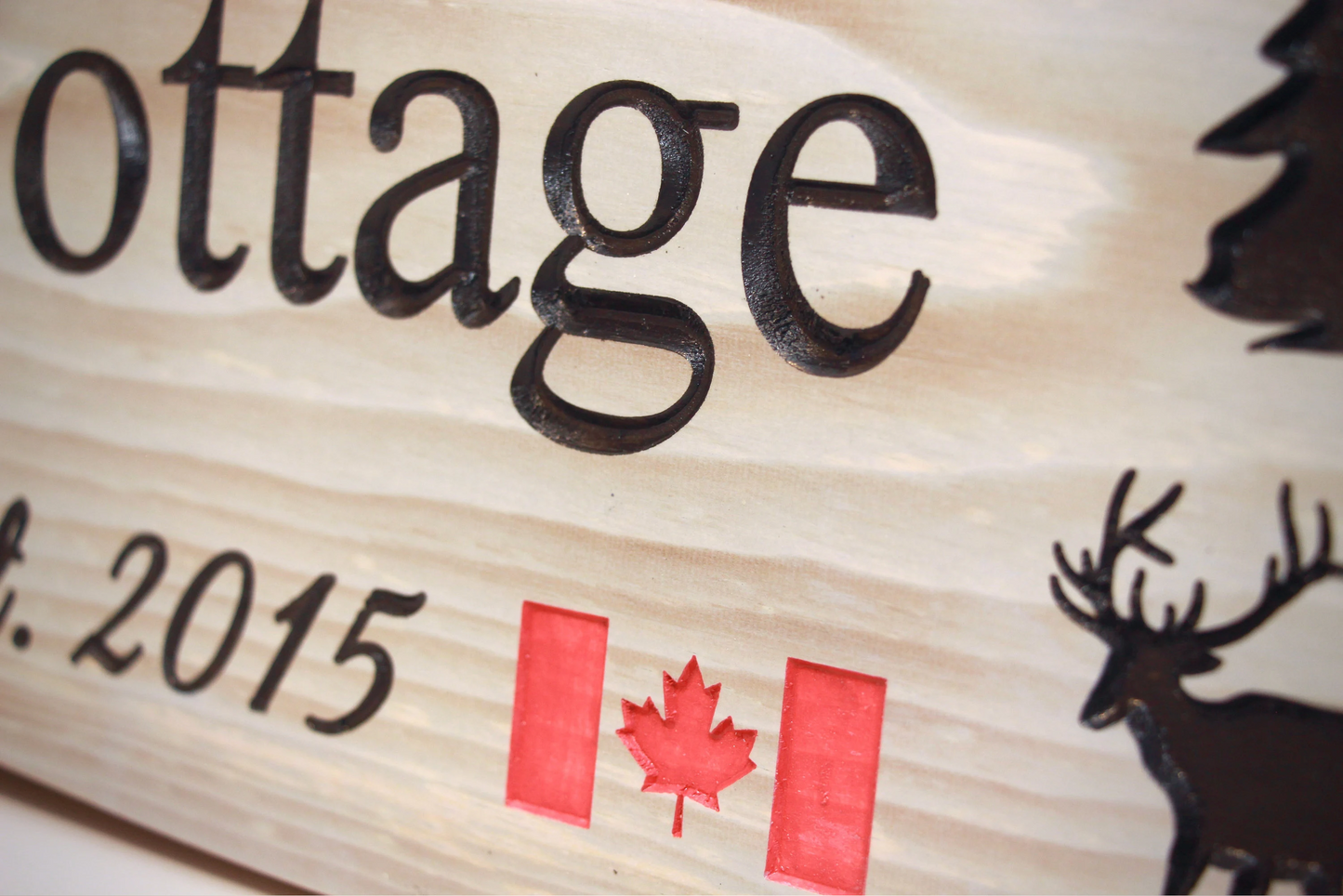 Personalized Wood Sign | Carved | Cottage | House | Camp | Farm | Cabin | Lake | Beach | Garden | Number | Backyard | Patio | Pool