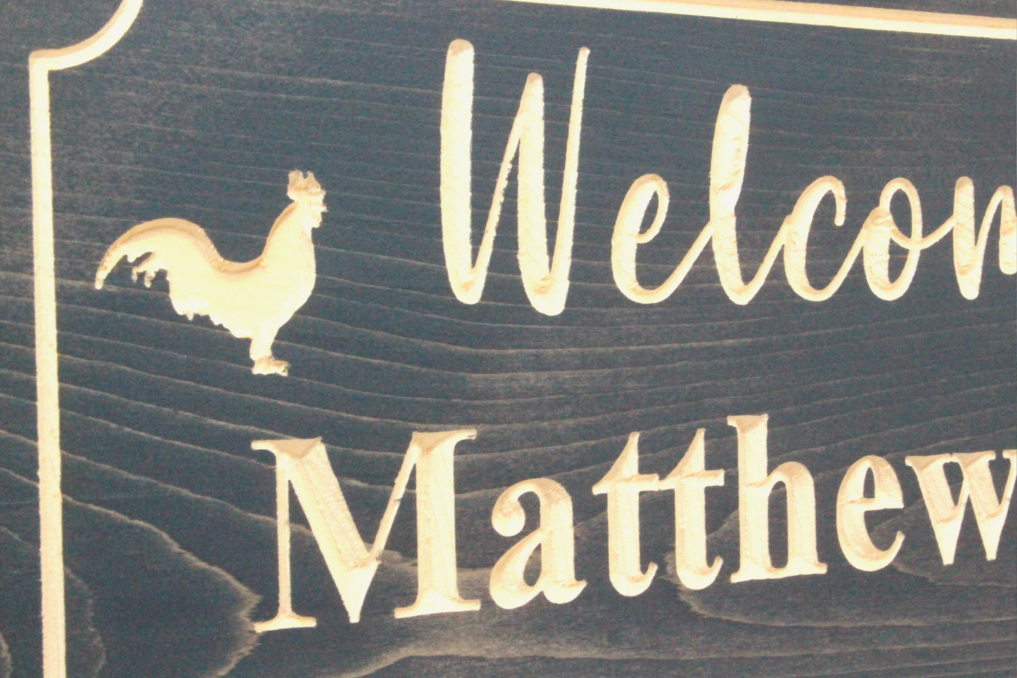 Personalized Wood Sign | Carved | Cottage | House | Camp | Farm | Cabin | Lake | Beach | Garden | Number | Backyard | Patio | Pool