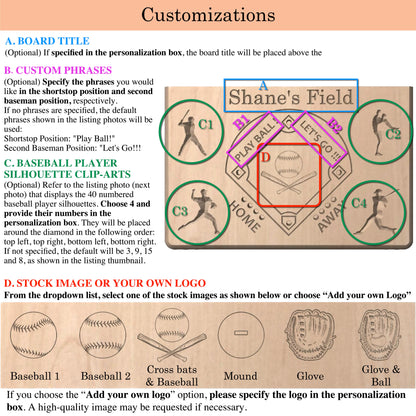Jeu de société de baseball avec dés | Pliable | Format voyage | Rangement intégré | Jeu de dés | Piquets métalliques | Personnalisé | Votre logo | Bois dur de qualité supérieure