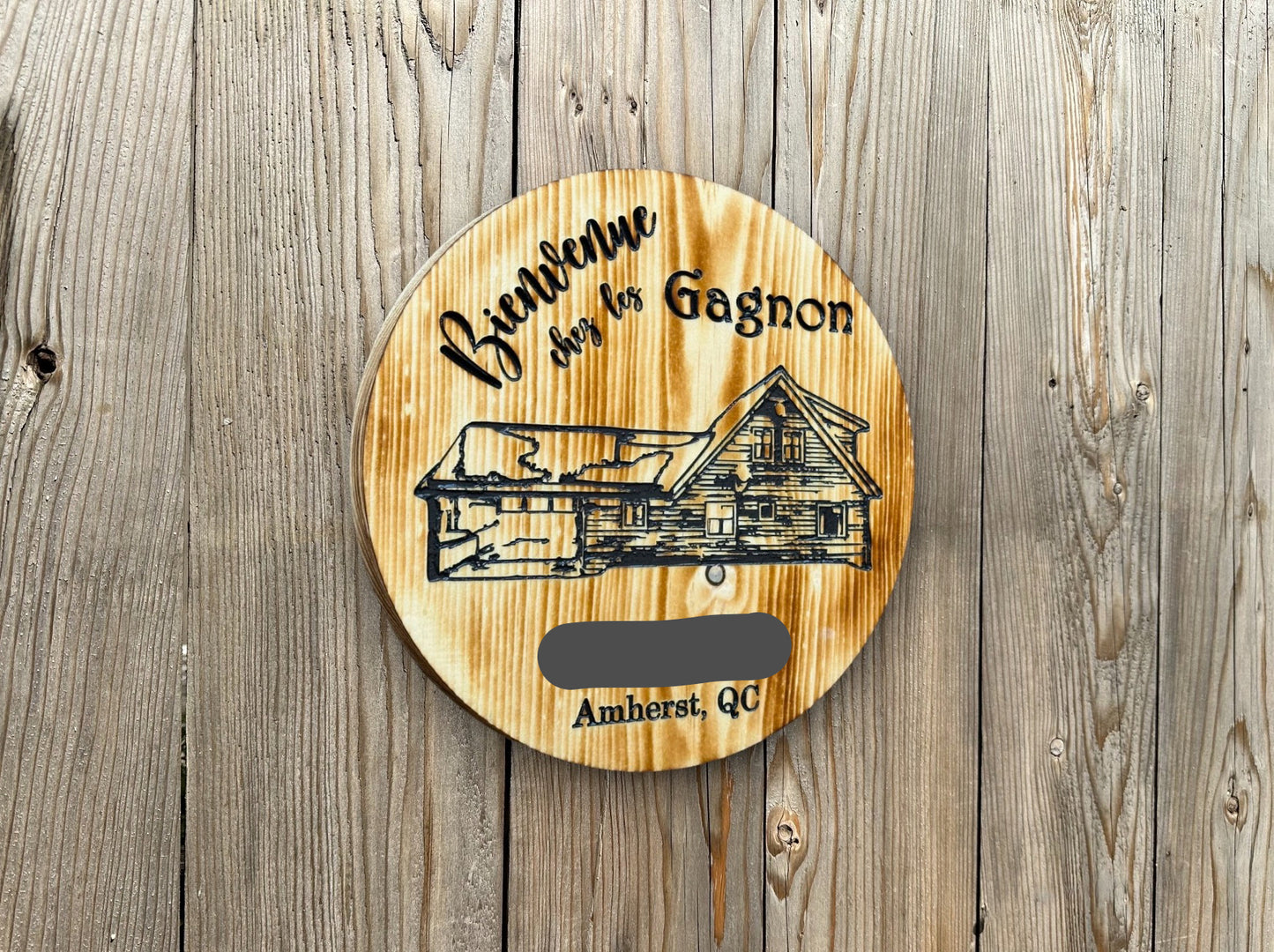 Personalized House Wood Sign | Turn A Picture of Your Own House Into a Wood Sign | Cottage | Cabin | Barn | Farmhouse | Mansion | Shed