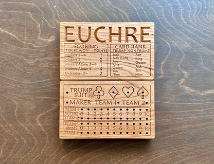 Jeu de cribbage classique | Pliable | Format voyage | Portable | Rangement intégré | Piquets métalliques | Personnalisé | Votre logo | Bois dur de qualité supérieure