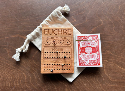 Jeu de cribbage classique | Pliable | Format voyage | Portable | Rangement intégré | Piquets métalliques | Personnalisé | Votre logo | Bois dur de qualité supérieure