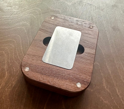 Jeu de cribbage classique | Pliable | Format voyage | Portable | Rangement intégré | Piquets métalliques | Personnalisé | Votre logo | Bois dur de qualité supérieure