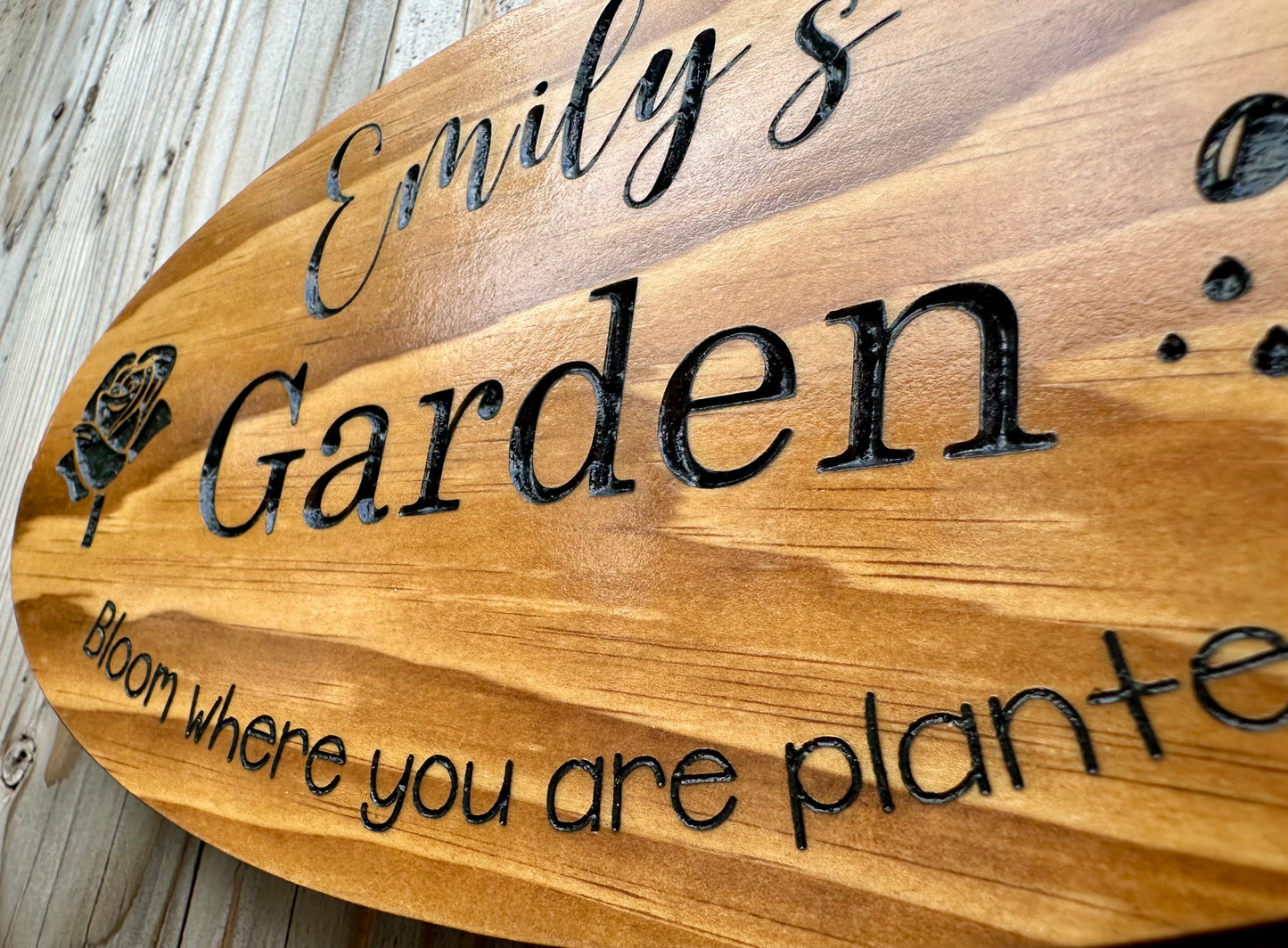 Personalized Wood Sign | Carved | Cottage | House | Camp | Farm | Cabin | Lake | Beach | Garden | Number | Backyard | Patio | Pool