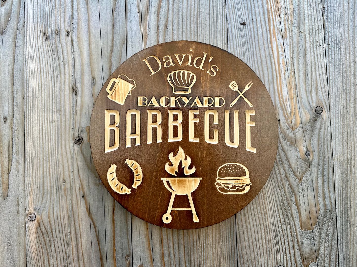 Personalized Wood Sign | Carved | Cottage | House | Camp | Farm | Cabin | Lake | Beach | Garden | Number | Backyard | Patio | Pool