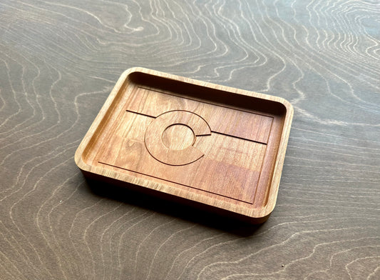 Colorado State Flag Hardwood Catchall Tray | Trivet | Serving Board | Charcuterie | Maple | Cherry | Walnut | Denver | Aurora | Fort Collins