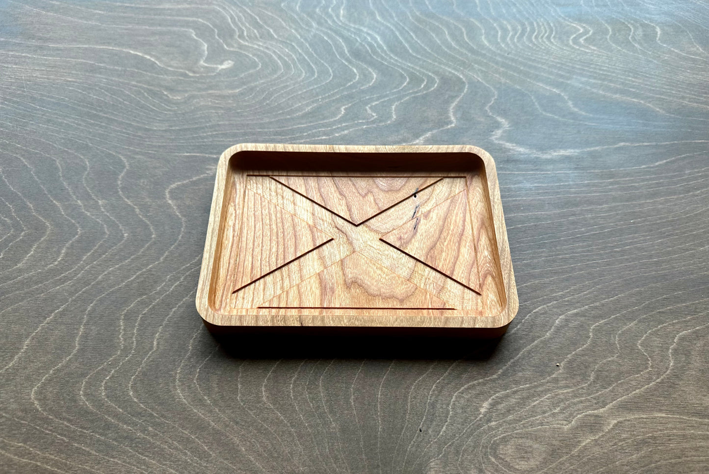 Alabama State Flag Hardwood Catchall Tray | Trivet | Serving Board | Charcuterie | Maple | Cherry | Walnut | Birmingham | Montgomery | AL