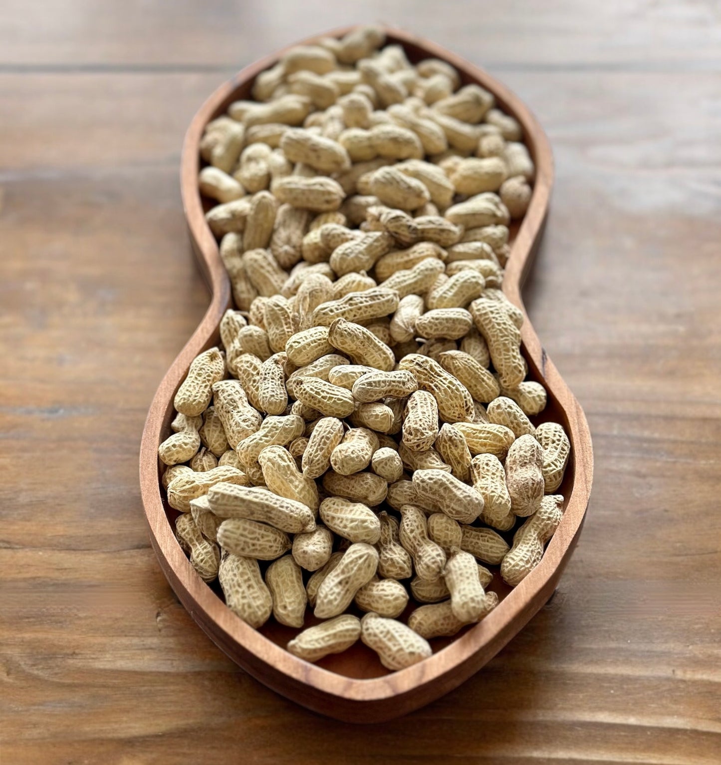 Peanut Shape Hardwood Tray | Maple | Cherry | Walnut | Catchall Tray | Serving Tray